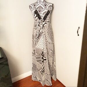 Leshop Chiffon Maxi Sundress Dress NWT